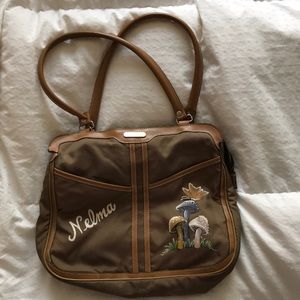 🚨3/15 Vintage Purse Vinyl brown